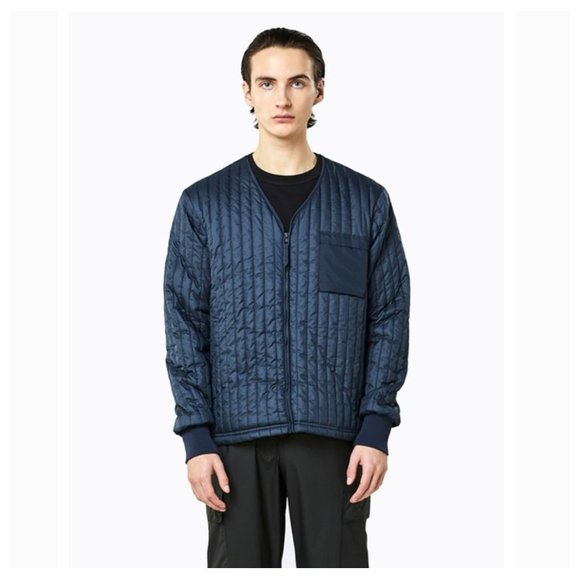 RAINS Liner Jacket Navy